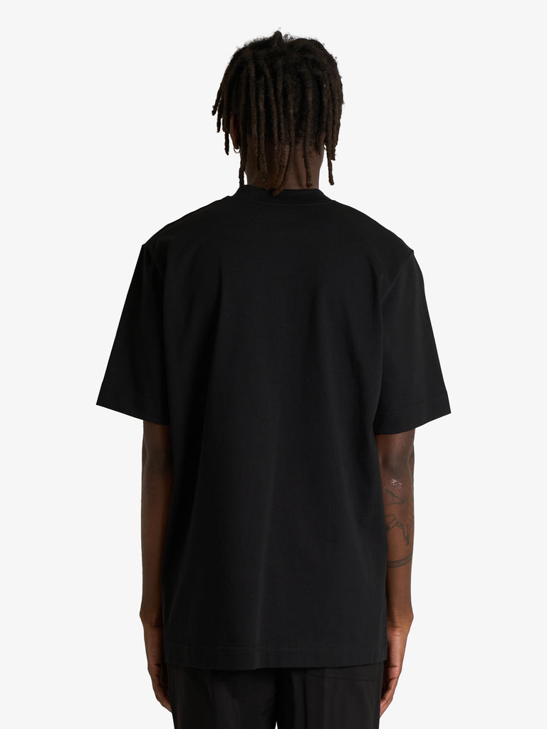 YES LONDON t-shirt xm4231 uomo nero cotone