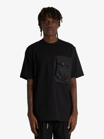 YES LONDON t-shirt xm4231 uomo nero cotone