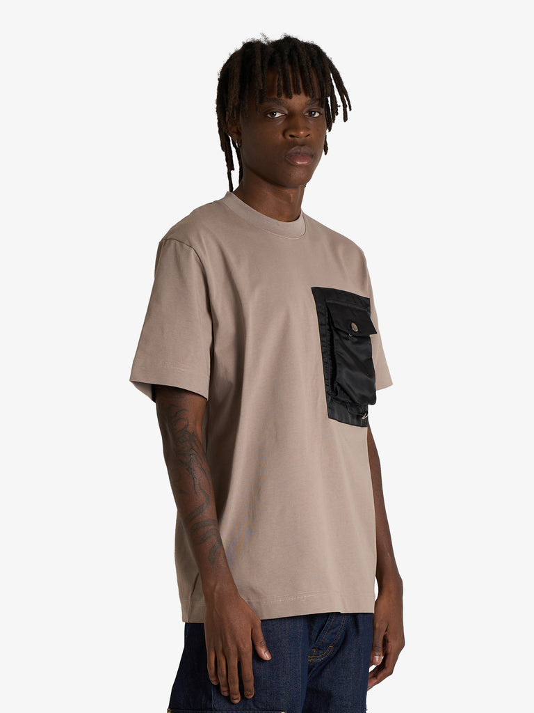 YES LONDON t-shirt xm4231 uomo marrone cotone