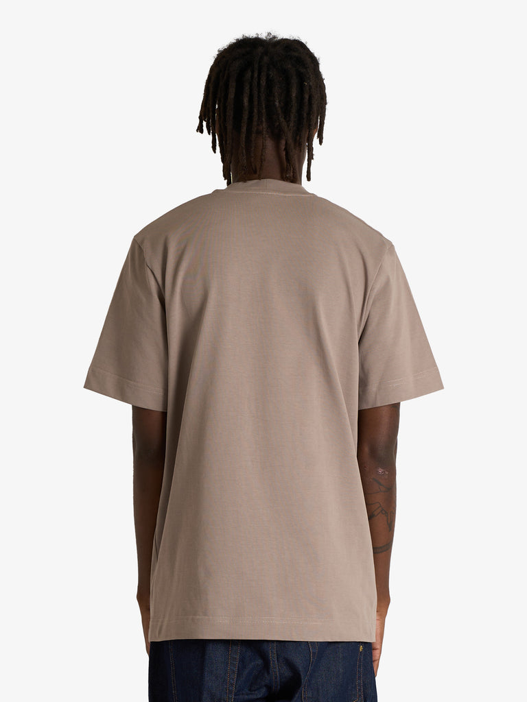 YES LONDON t-shirt xm4231 uomo marrone cotone