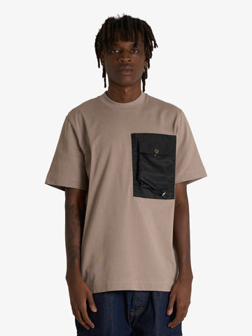 YES LONDON t-shirt xm4231 uomo marrone cotone