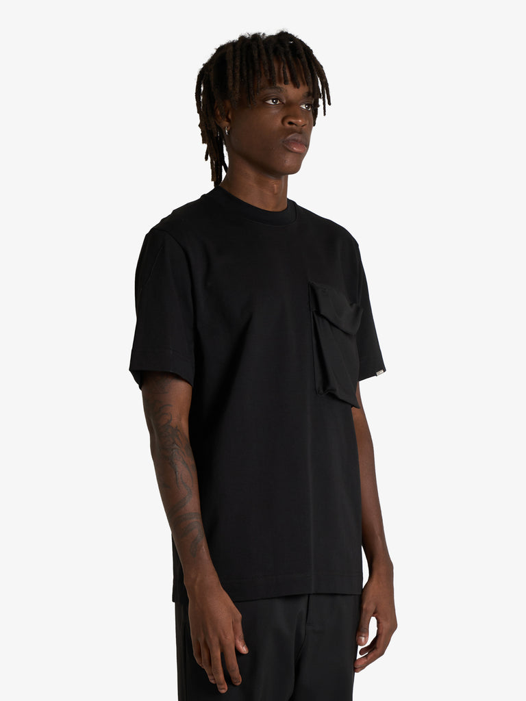 YES LONDON t-shirt xm4233 uomo nero cotone