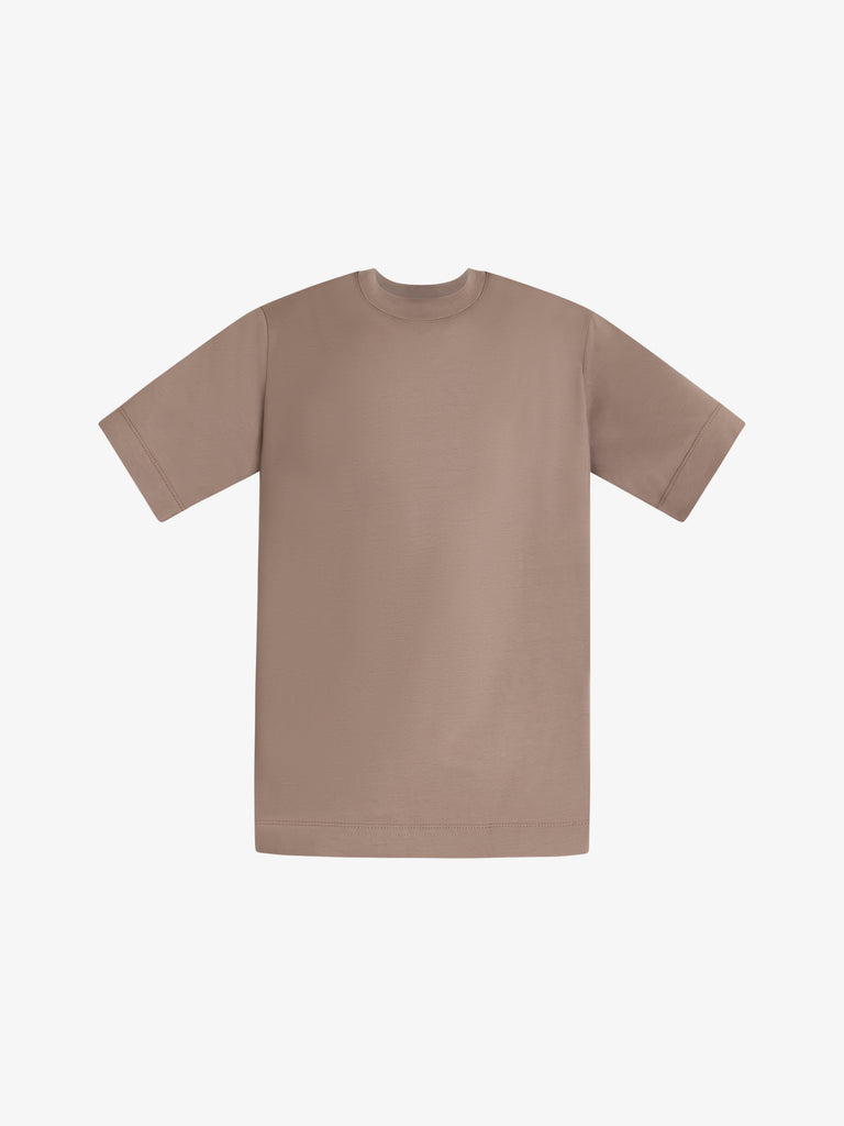 YES LONDON t-shirt xm4236 uomo marrone cotone