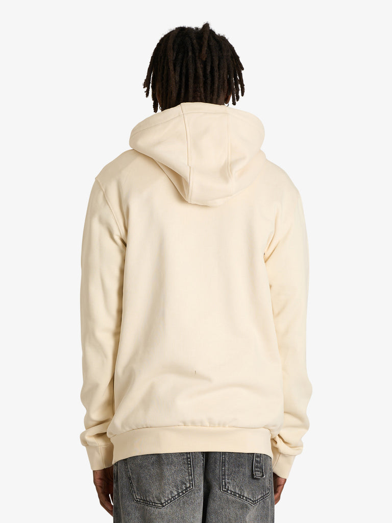 YES LONDON felpa con cappuccio xmf3958 uomo beige cotone