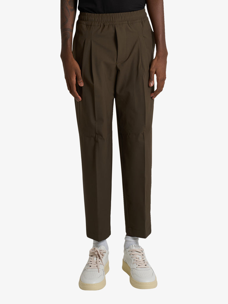 YES LONDON pantalone xp3330 uomo marrone lana