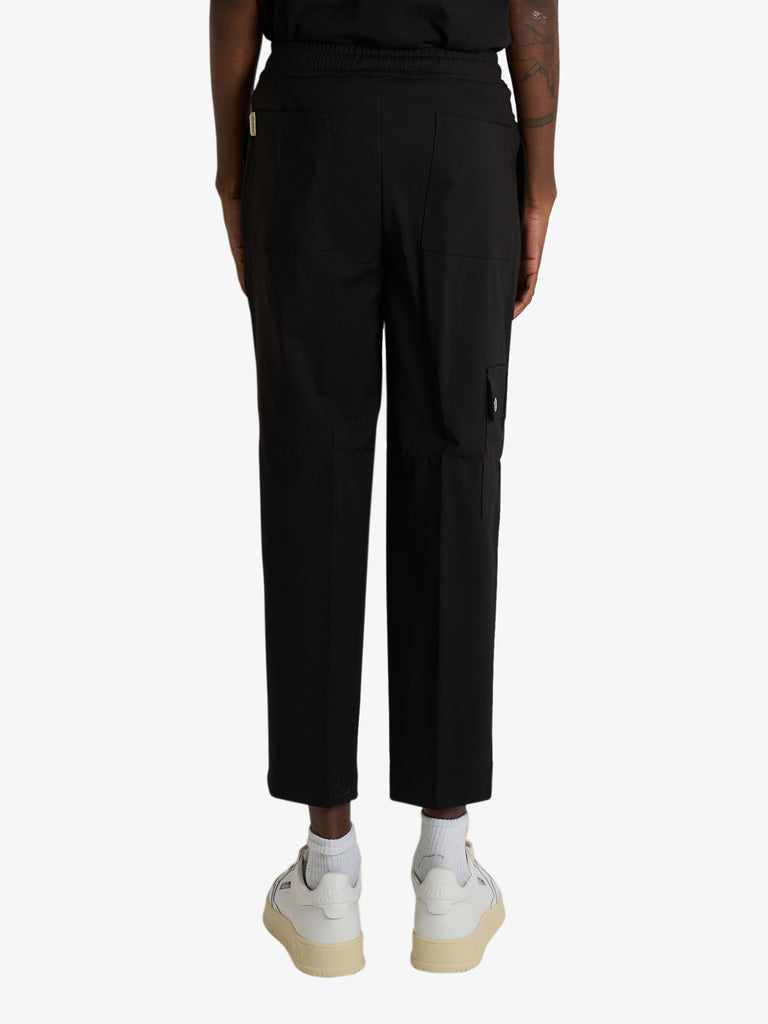 YES LONDON pantalone xp3330 uomo nero lana