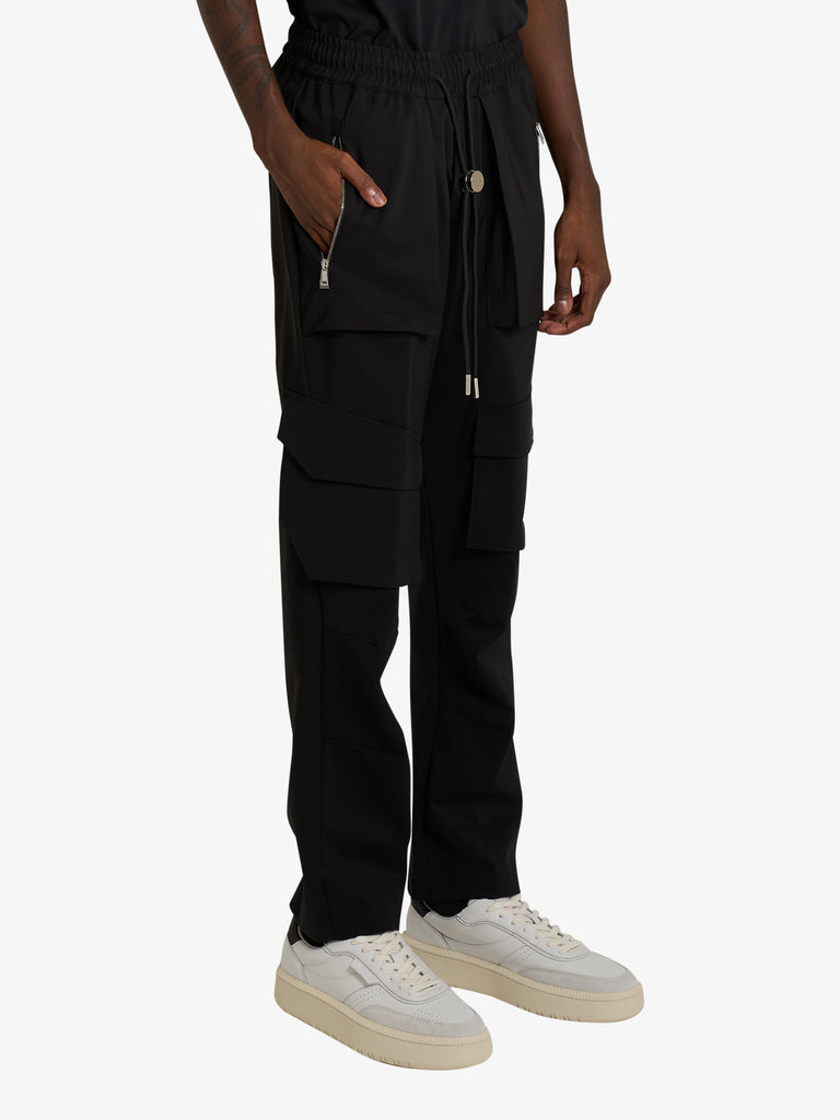 YES LONDON pantalone xp3331 uomo nero cotone