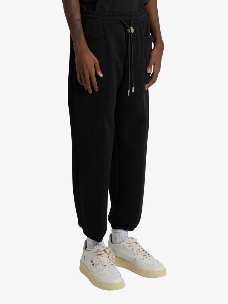 YES LONDON pantalone xp3334 uomo nero lana