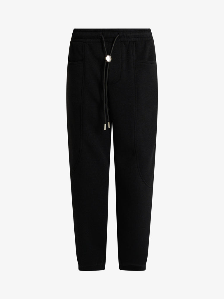 YES LONDON pantalone xp3334 uomo nero lana