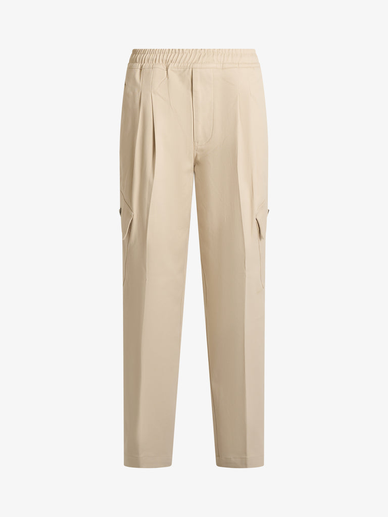 YES LONDON pantalone xp3337 uomo beige cotone
