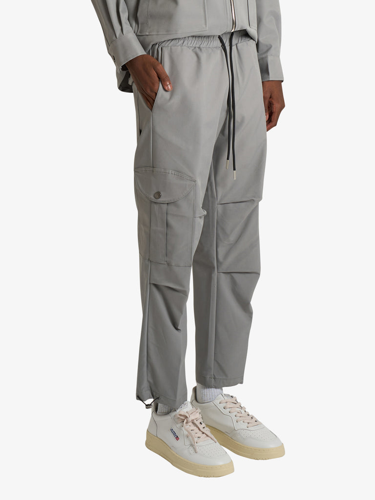 YES LONDON pantalone xp3339 uomo grigio cotone