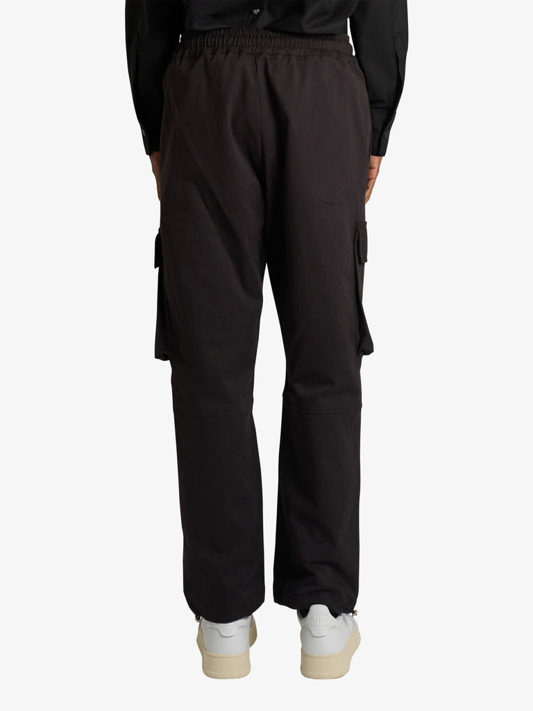 YES LONDON pantalone con tasconi xp3341 uomo nero cotone