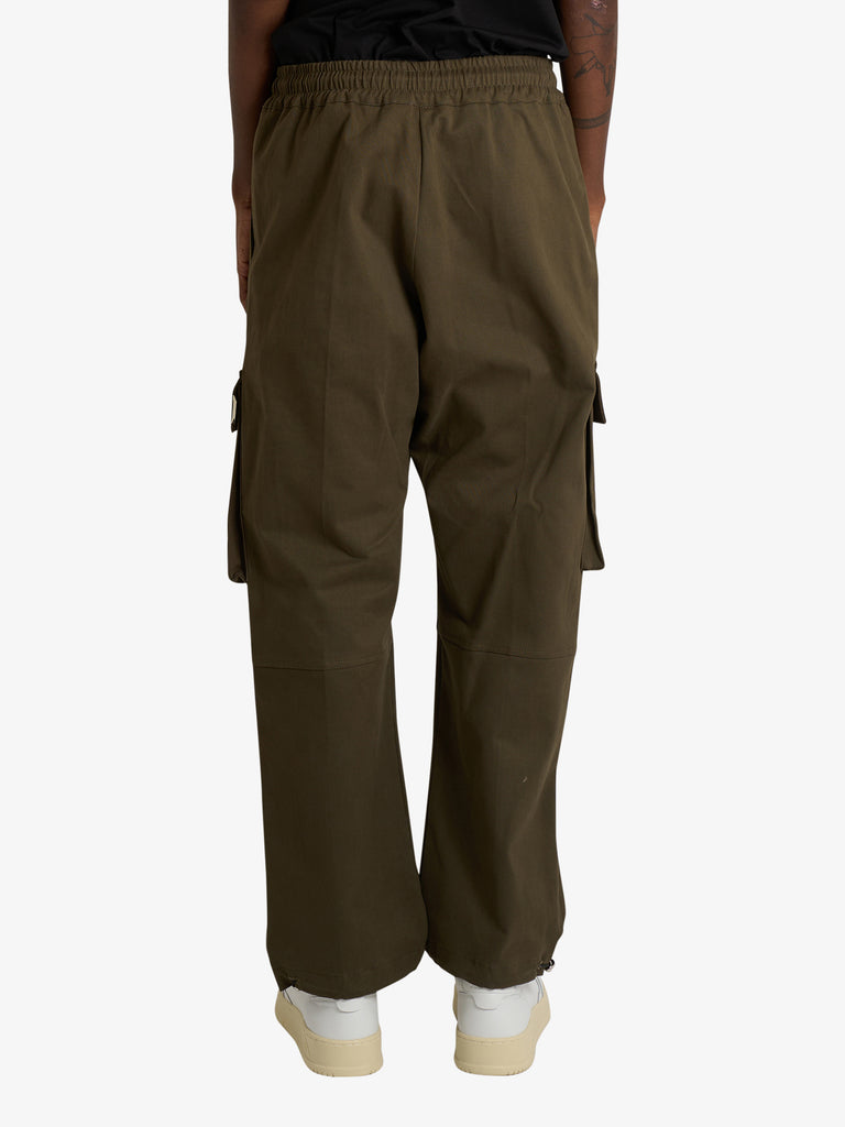 YES LONDON pantalone xp3341 uomo verde cotone