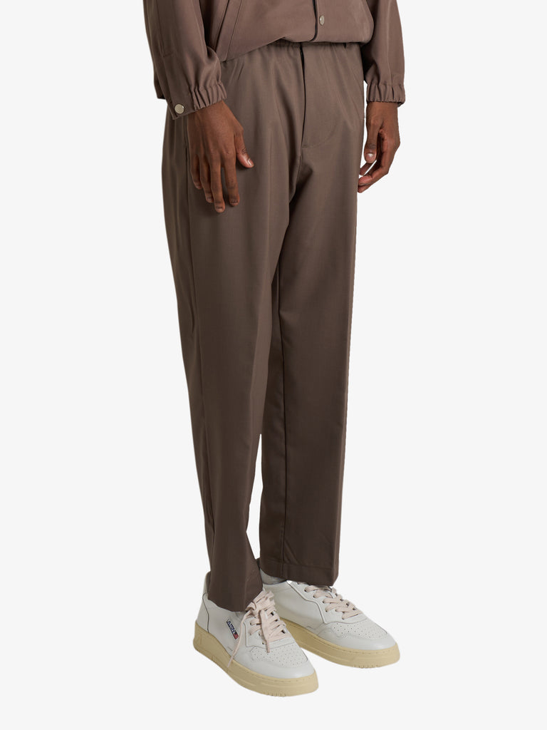 YES LONDON pantalone xp3344 uomo marrone lana