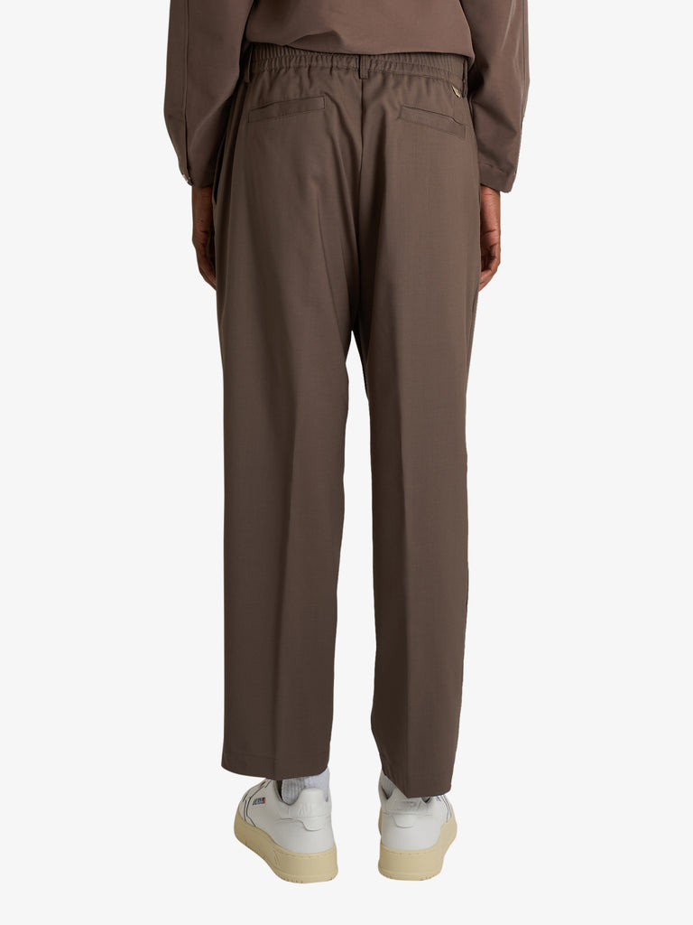 YES LONDON pantalone xp3344 uomo marrone lana