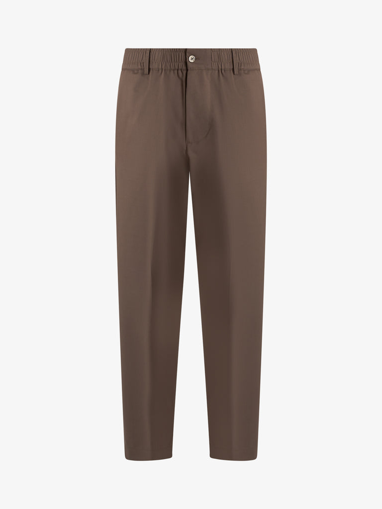 YES LONDON pantalone xp3344 uomo marrone lana
