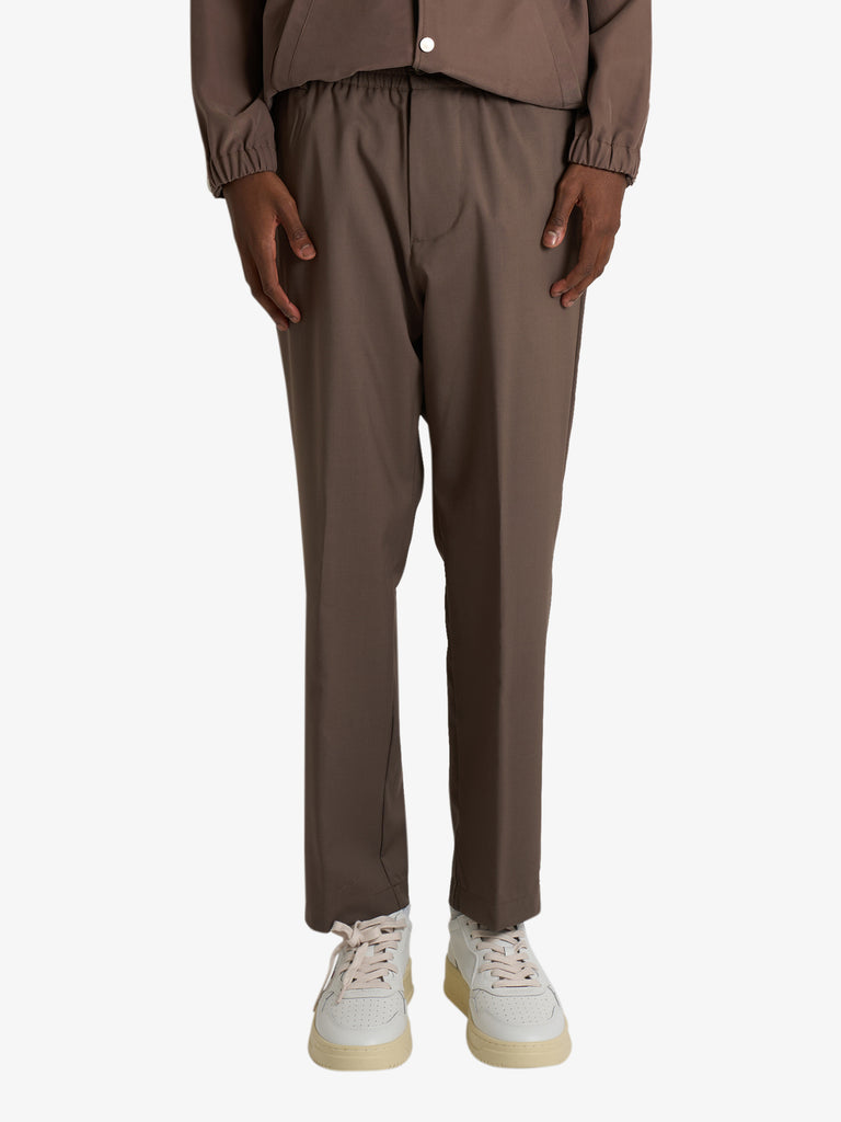 YES LONDON pantalone xp3344 uomo marrone lana