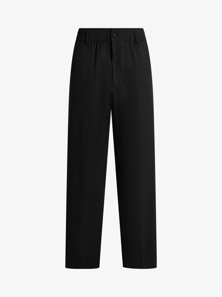 YES LONDON pantalone xp3344 uomo nero lana