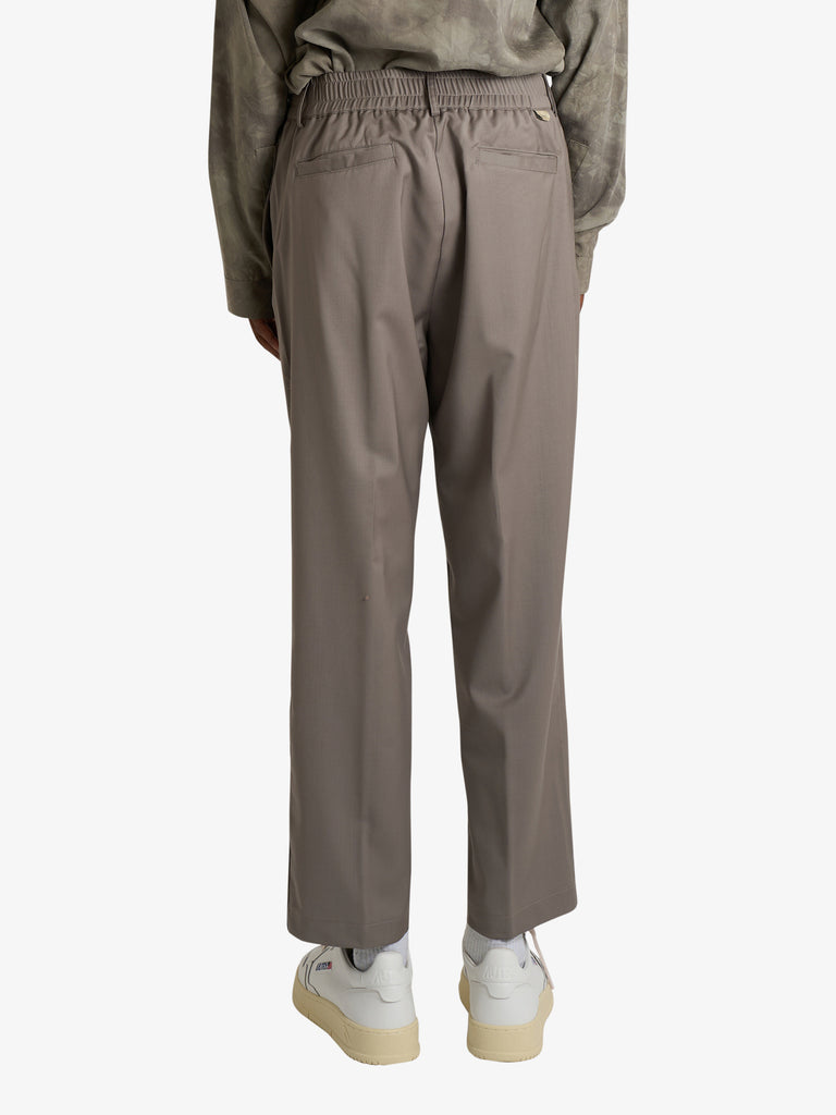 YES LONDON pantalone xp3344 uomo beige lana