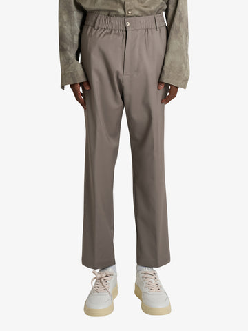 YES LONDON pantalone xp3344 uomo beige lana