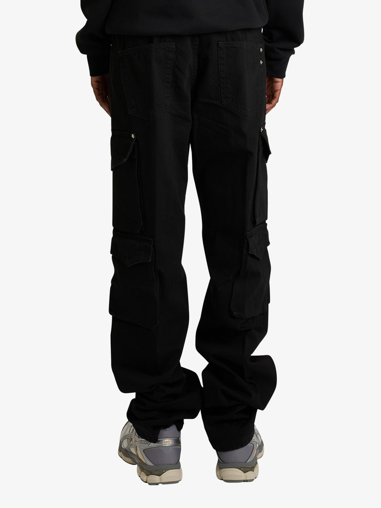 YES LONDON jeans xp3346 uomo nero cotone