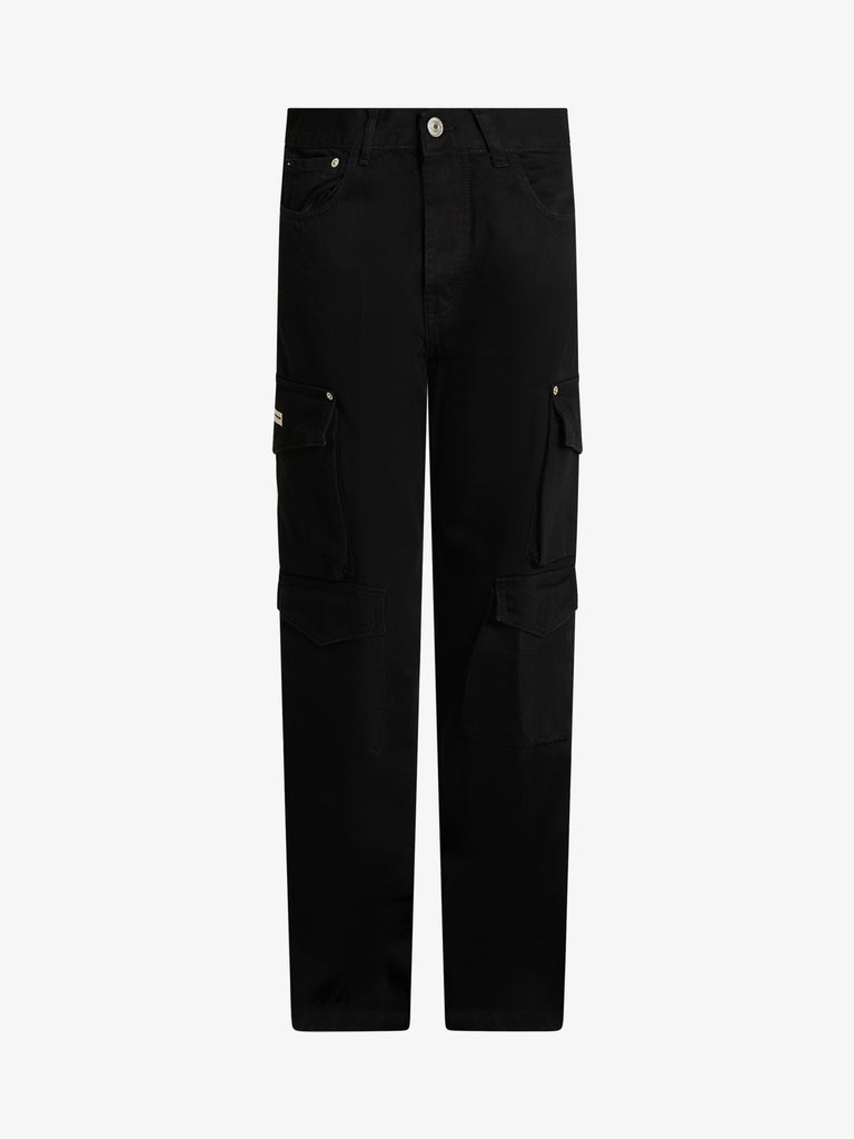 YES LONDON jeans xp3346 uomo nero cotone