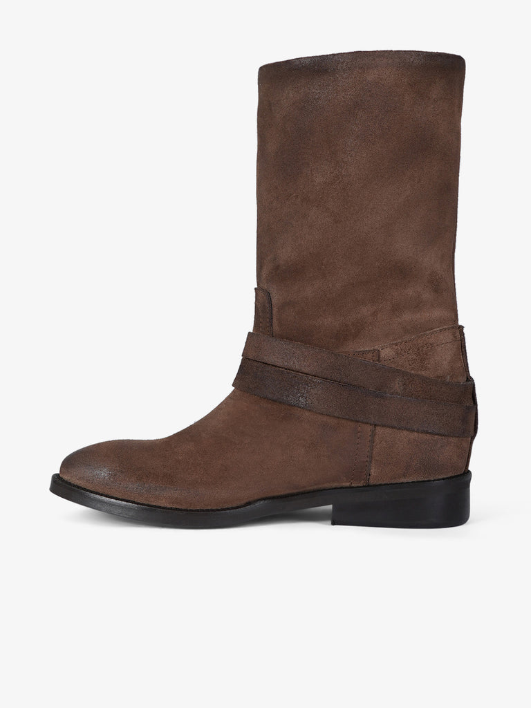 ZOE stivaletti donna gipsy 02 camoscio marrone