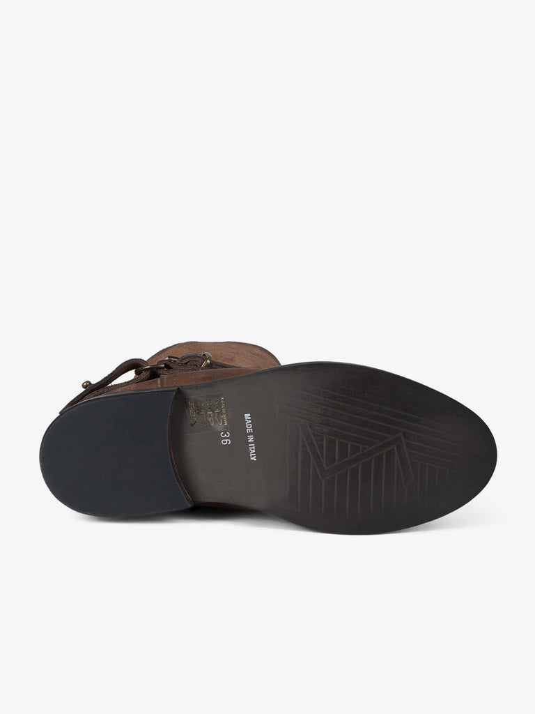 ZOE stivaletti donna gipsy 02 camoscio marrone