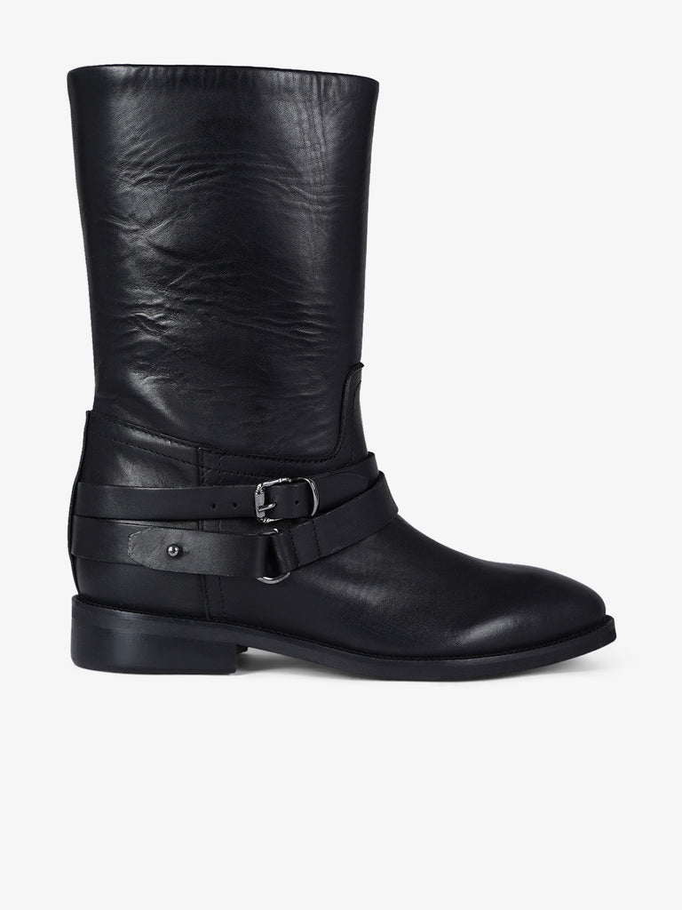 ZOE stivaletti donna gipsy 02 pelle nero
