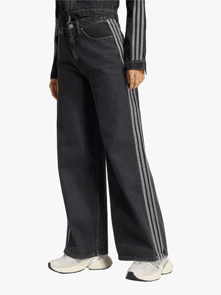 ADIDAS vintage jeans adibreak printed dead women multicolor