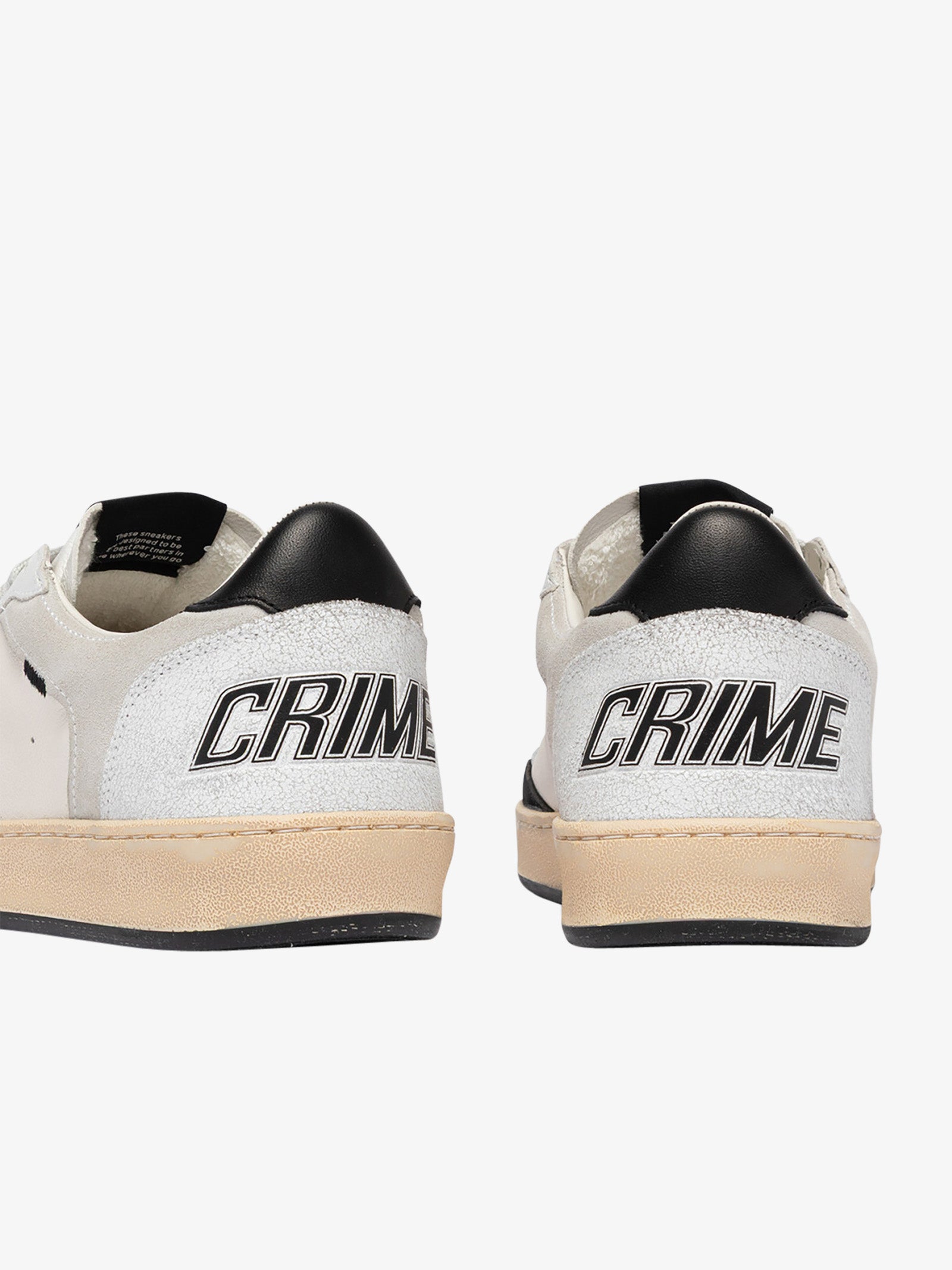CRIME LONDON Men's Chelsea Optic White 10207AA9 Sneakers, White