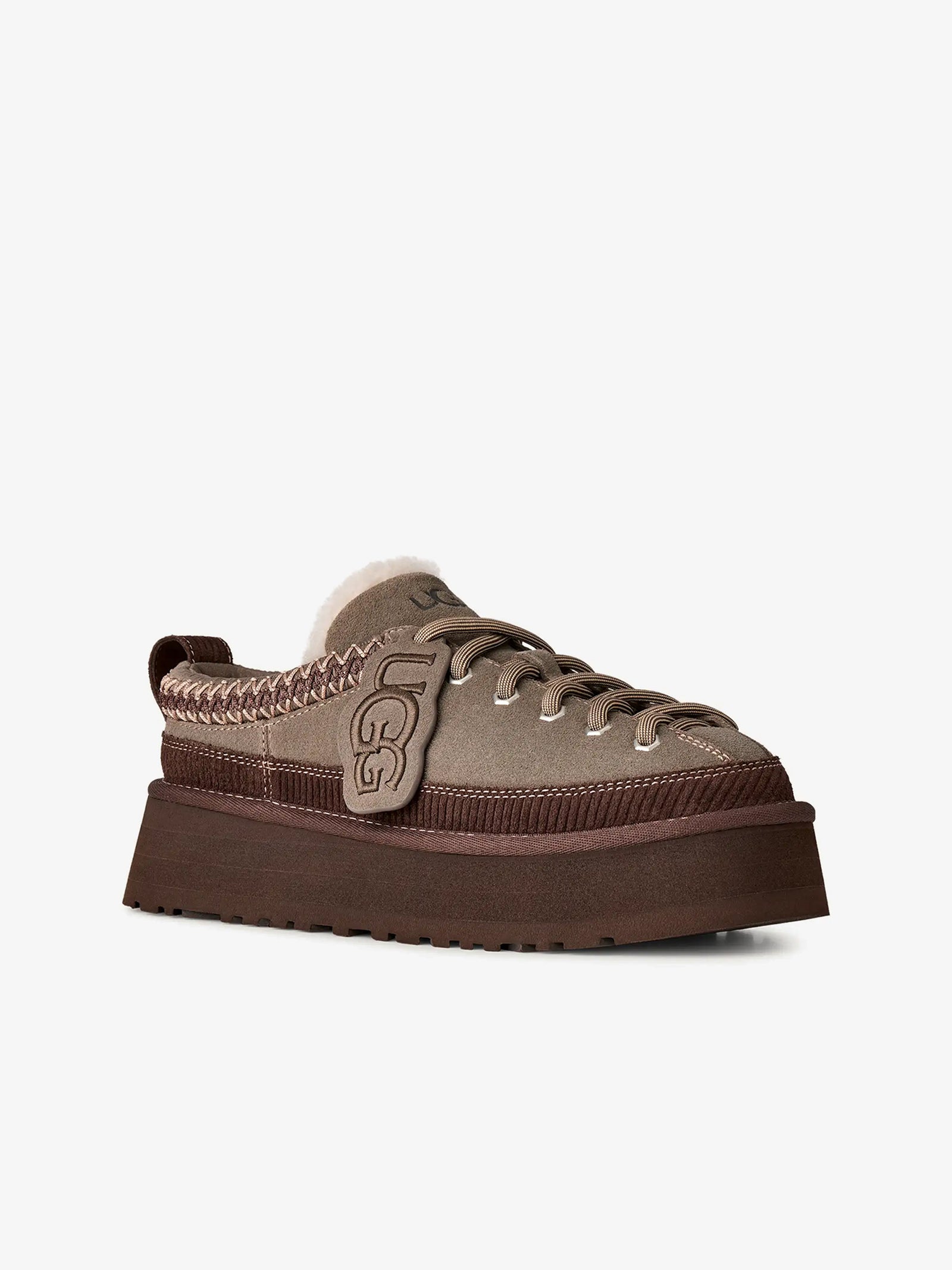 UGG Women's Heritage Lace-Up Slipper Sneakers 1180361 Dried Oregano