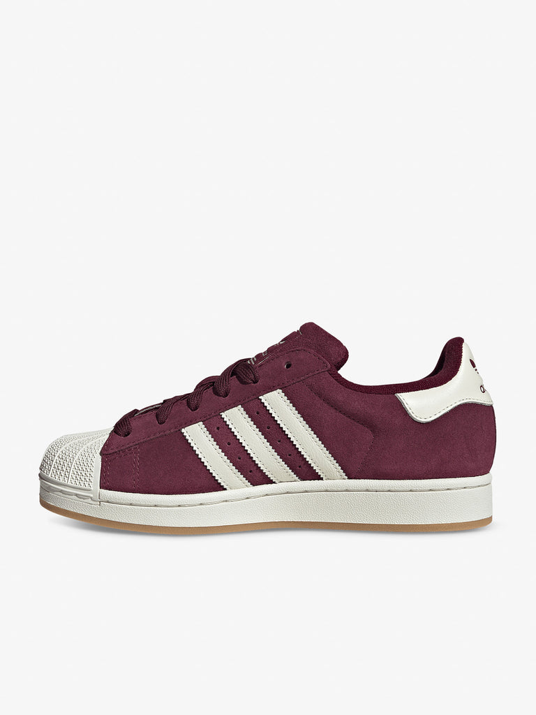 ADIDAS sneakers donna superstar 2 w HQ4913 pelle rosso
