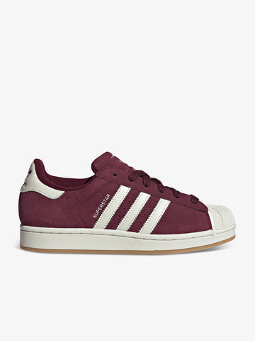 ADIDAS sneakers donna superstar 2 w HQ4913 pelle rosso