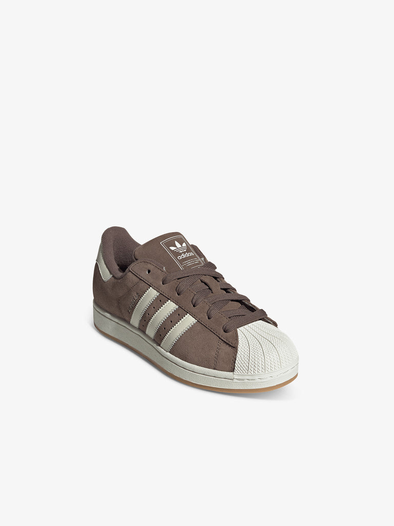ADIDAS sneakers uomo superstar 2 w HQ4915 pelle marrone