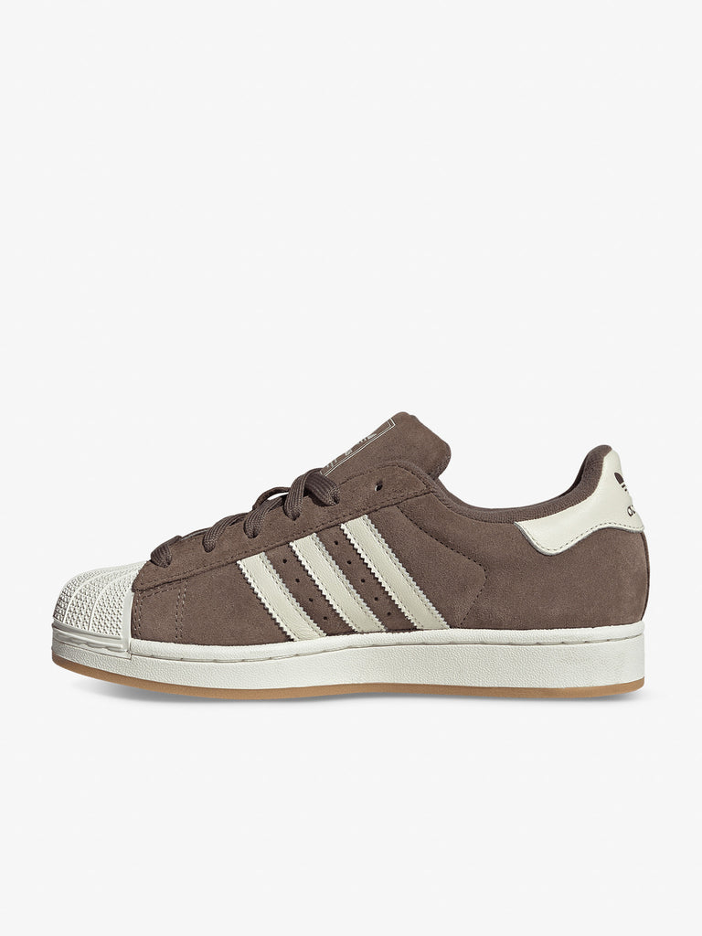 ADIDAS sneakers uomo superstar 2 w HQ4915 pelle marrone