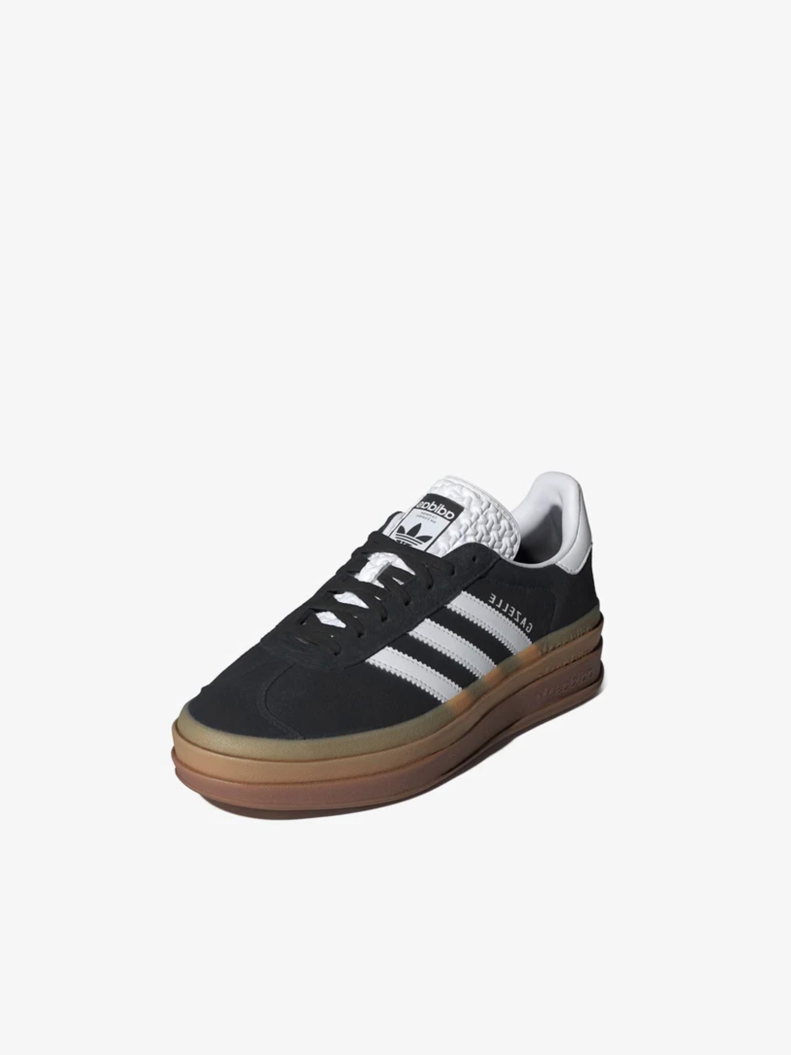 ADIDAS GAZELLE BOLD W IE0876 women's black leather sneakers