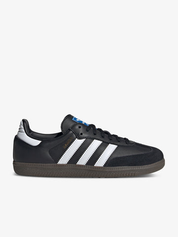 ADIDAS Sneakers SAMBA OG J IE3676 pelle nero