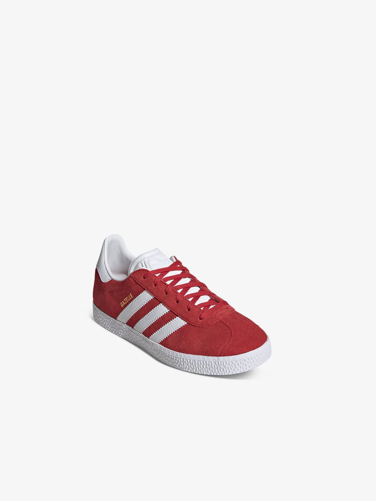 ADIDAS Sneakers GAZELLE J IF9804 donna pelle rosso