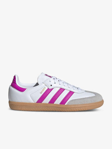 ADIDAS Sneakers SAMBA OG J IH2873 pelle bianco