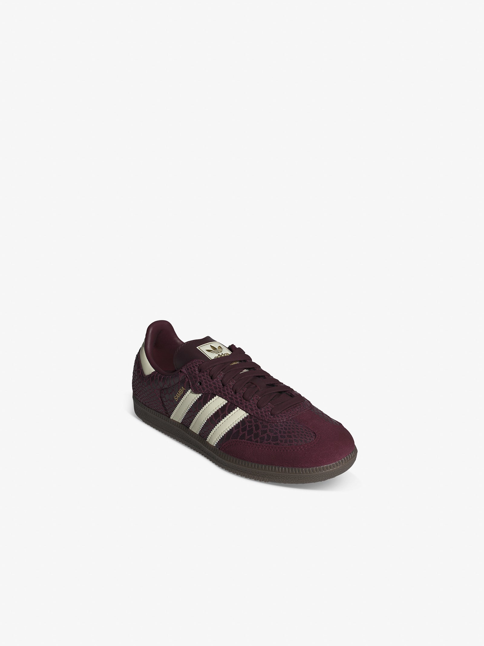 ADIDAS women's sneakers samba og w ih3979 brown leather