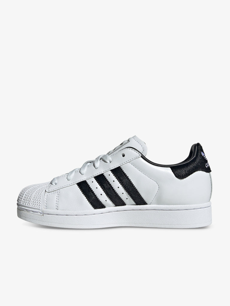 ADIDAS sneakers donna superstar 2 w JH7052 pelle bianco