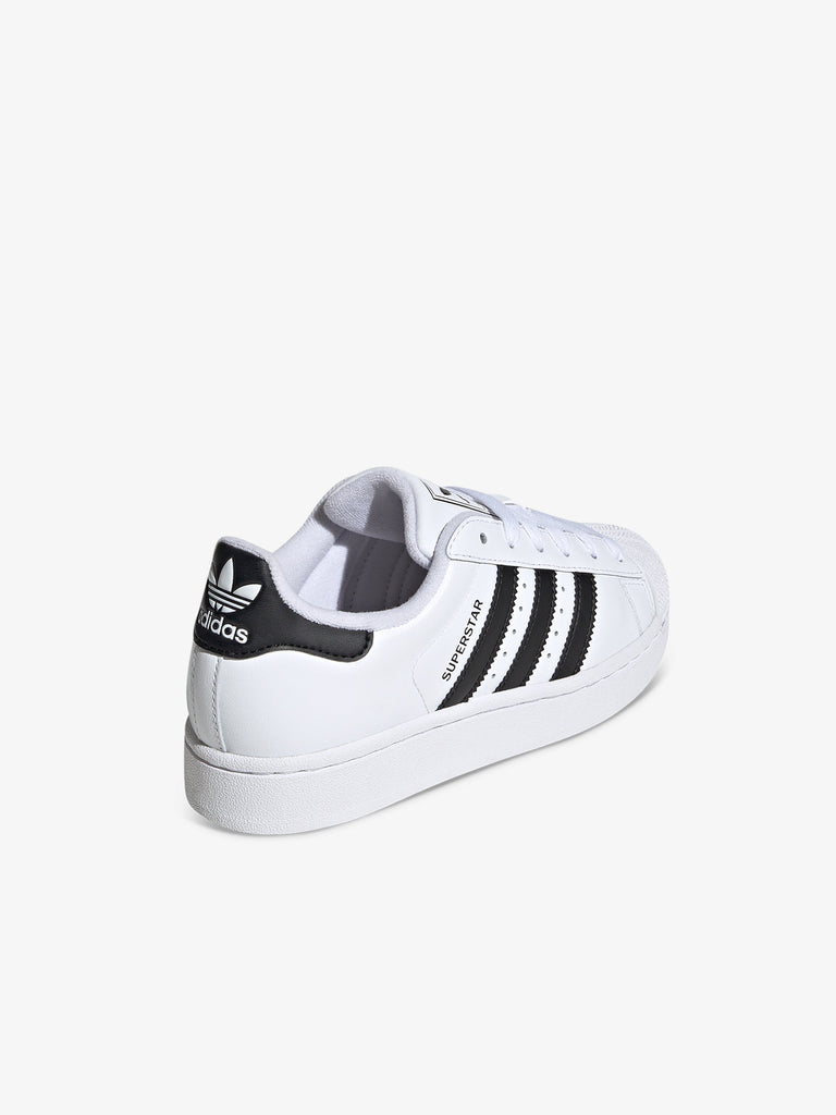 ADIDAS sneakers donna superstar 2 j JH9976 pelle bianco