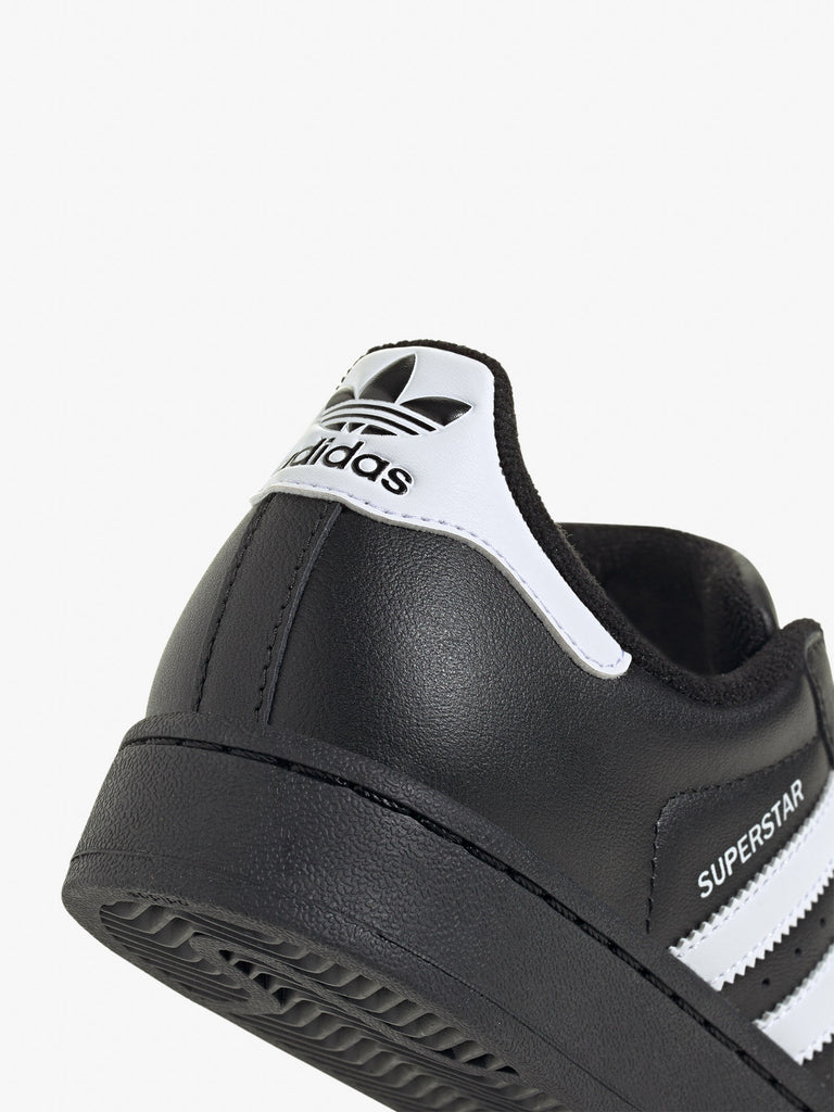 ADIDAS sneakers donna superstar 2 j JH9977 pelle nero