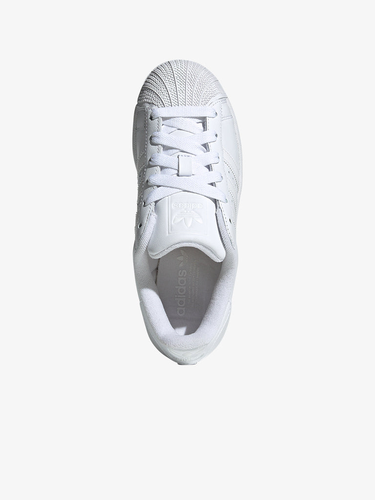 ADIDAS sneakers donna superstar 2 j JH9978 pelle bianco