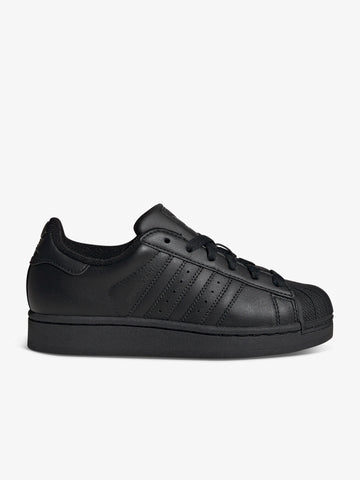 ADIDAS sneakers donna superstar 2 j JH9979 pelle nero