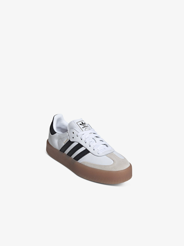 ADIDAS Sneakers SAMBAE W JI1349 Donna Pelle Bianco