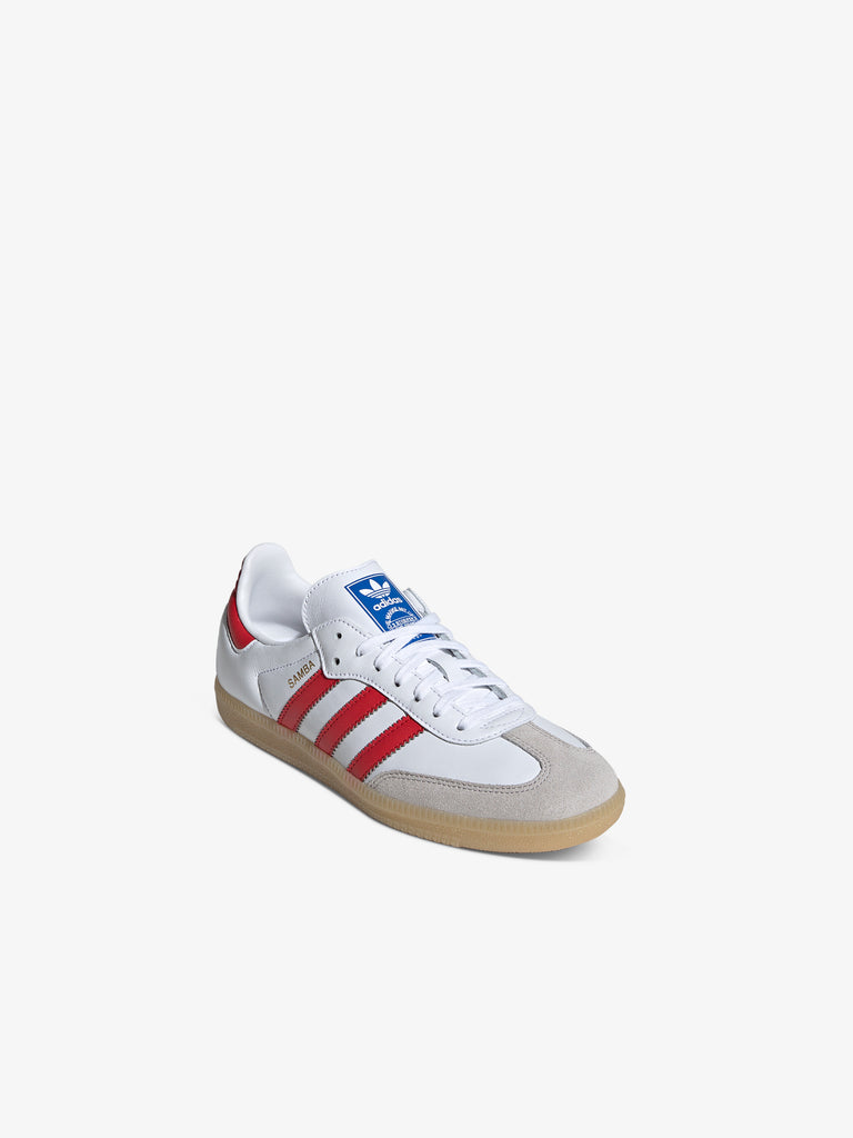 ADIDAS Sneakers SAMBA OG J JI4463 pelle bianco