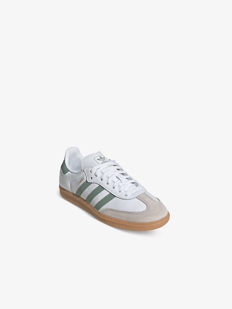 ADIDAS Sneakers SAMBA OG J JP5479 Unisex Pelle Bianco