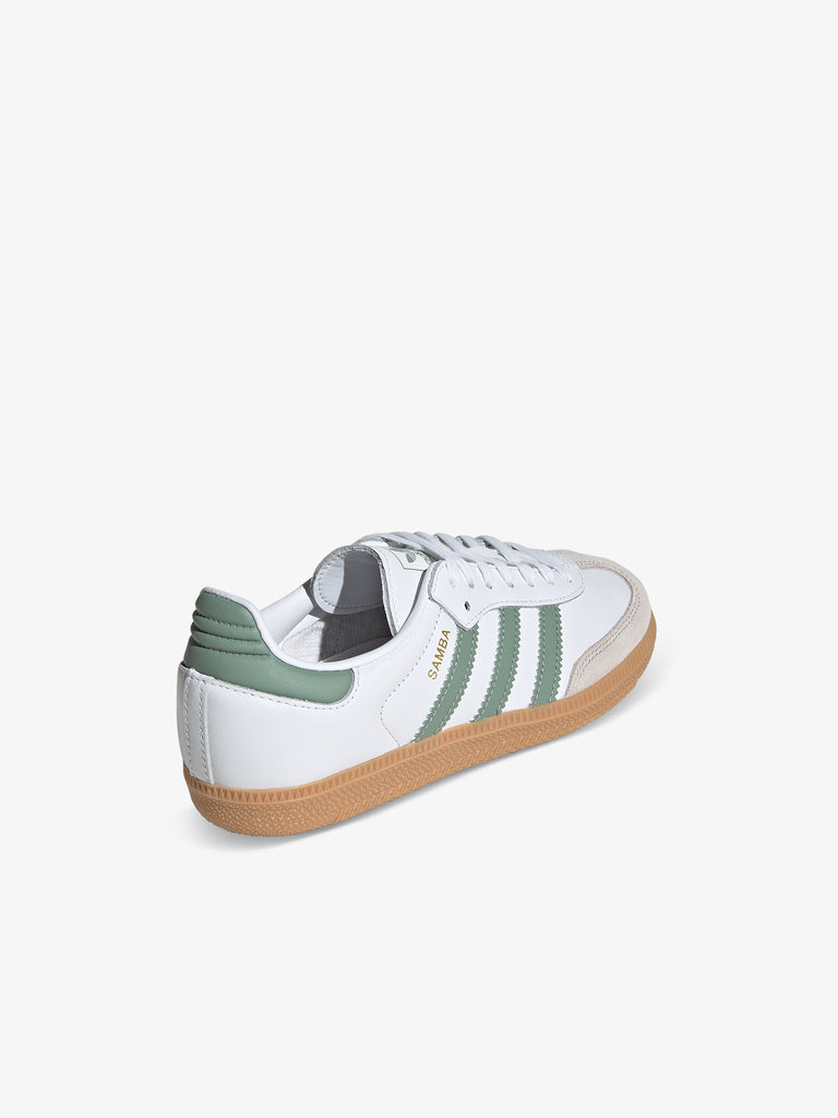 ADIDAS Sneakers SAMBA OG J JP5479 Unisex Pelle Bianco